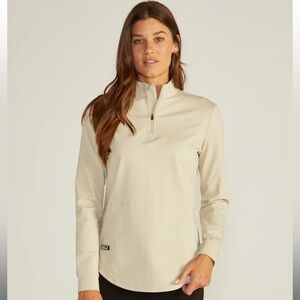 BYLT Basics Womens XL NWT Fairway Pullover 1/4 Zip Top Performance Golf Shell‎